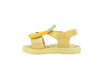 Mini Melissa Designer Sandal, Trendy Fashion Footwear, Yellow Sandal Charm