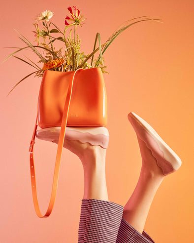Melissa Mary Orange Handbag