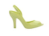 Melissa Lady Dragon II AD Green Heels Sandals