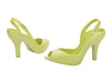 Melissa Lady Dragon II AD Green Heels Sandals