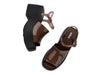 Melissa Pose Ad Brown Platform Sandal