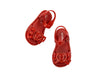 red sandals for baby girl