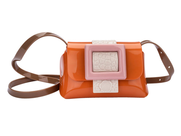 Melissa Mini Cross Bag Buckle Up  Viktor & Rolf Ornage Pink