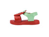 Mini Melissa Jump Fruitland BB Red Sandal With Strawberry Design