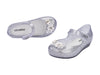 Mini Melissa Ultragirl Chrome Flower BB Clear GlItter Silver